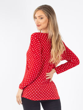 Bluza Dama Hanks Rosu
