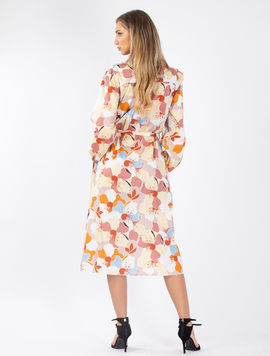 Rochie Dama Derren Alb