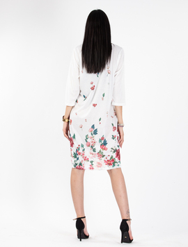 Rochie Dama Burton Alb