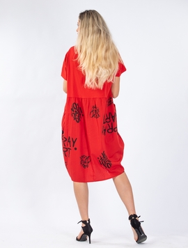 Rochie Dama Pattie Rosu