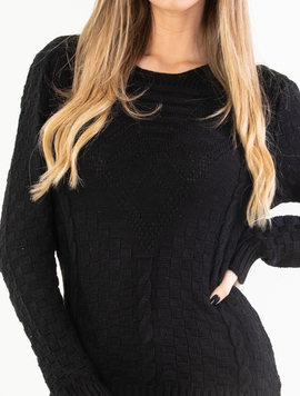 Pulover Dama Linnette Negru