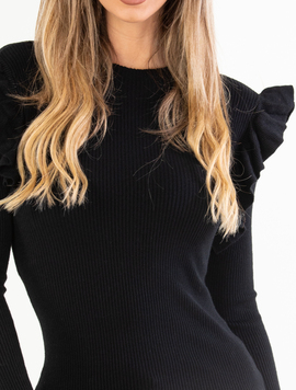 Pulover Dama Kynaston Negru