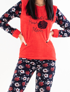 Pijamale Dama Midge Two Rosu