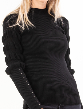 Pulover Dama Beauden Negru