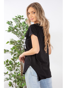 Tricou Dama AtittudeOne Negru
