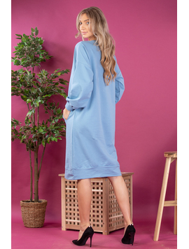 Rochie Dama OverMeOne Bleu