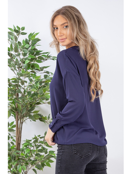Camasa Dama ZaraStyle Bleumarin
