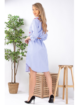 Rochie Dama Hadiya Bleu