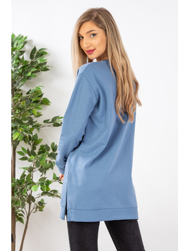 Bluza Dama HeartBeat Bleu