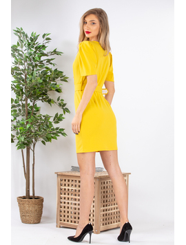 Rochie Dama Doyle Mustar