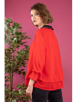 Bluza Dama Sidney Rosu