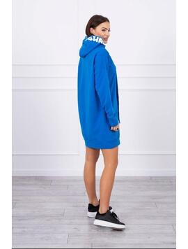 Rochie Hanorac Dama CreateYourself Albastru