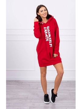 Rochie Hanorac Dama CreateYourself Rosu