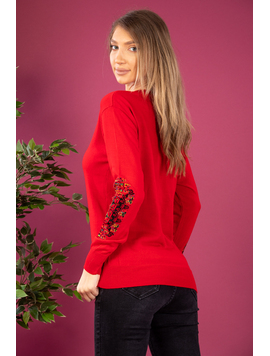 Pulover Dama TradyAwaisOne Rosu