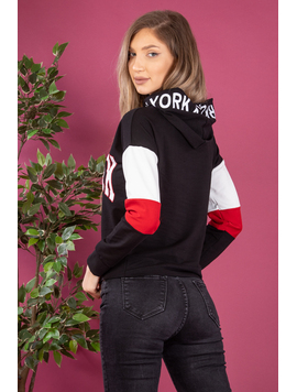 Hanorac Dama NewYorkHoodie Negru