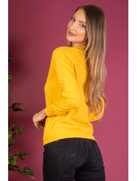 Bluza Dama SketchyMouse Four Mustar