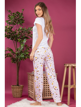 Pijama Dama SweetDreams Alb