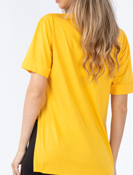 Tricou Dama Elinor Mustar