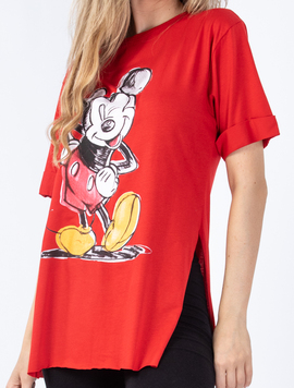 Tricou Dama Elinor Rosu