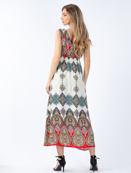 Rochie Dama Lorrin Rosu