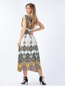 Rochie Dama Lorrin Mustar