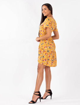 Rochie Dama Tracee Mustar