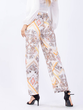 Pantaloni Dama Trophy Alb