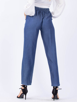 Pantaloni Dama JamesDean Bleumarin