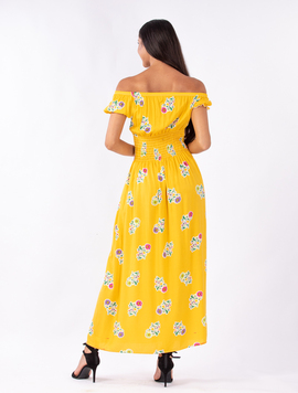 Rochie Dama Addilyn Galben