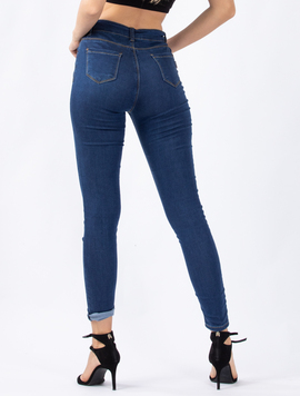 Blugi Dama Harveer Two Bleumarin