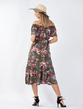 Rochie Dama Averill Kaki