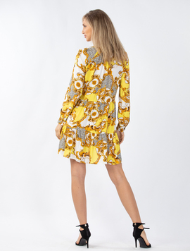 Rochie Dama Shannen Galben