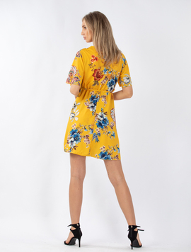 Rochie Dama Carissa Galben