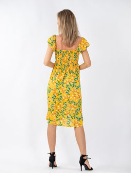 Rochie Dama Emilee Galben