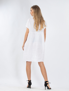 Rochie Dama Dorothea Alb