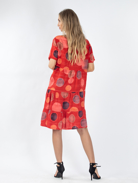 Rochie Dama Totty Rosu