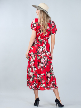 Rochie Dama Brennan Rosu