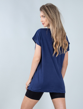 Tricou Dama JefferyOne Bleumarin