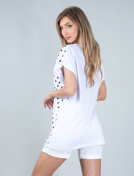 Tricou Dama Jefferys Alb