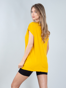 Tricou Dama Jefferas Mustar