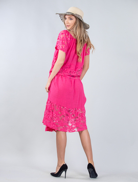 Rochie Dama Maya Fucsia