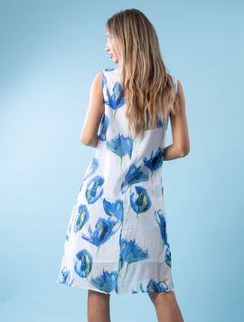 Rochie Dama Christie Albastru