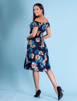Rochie Dama LeblancOne Bleumarin
