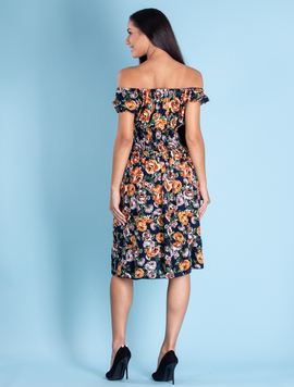Rochie Dama LeblancTen Bleumarin