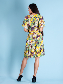 Rochie Dama Vasquez Galben