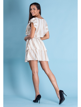 Rochie Dama Benito Bej