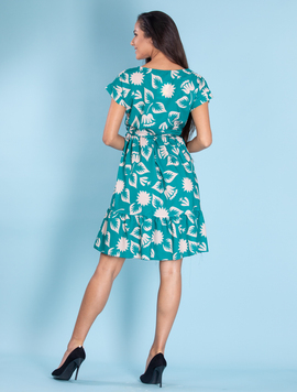 Rochie Dama Downes Verde
