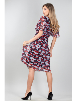 Rochie Dama Sufyan Rosu