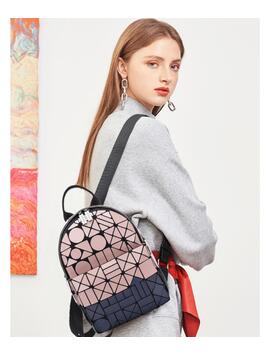 Rucsac Dama Geometrique Roz