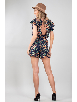 Salopeta Dama Floralya One Bleumarin